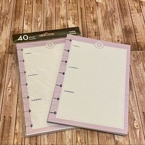 The happy planner mini filler paper